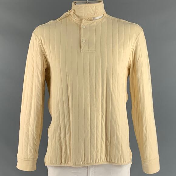 CRAIG GREEN Size L Cream Quilted Cotton Elastane Jacket - Picture 1 of 8